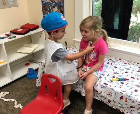 Dramatic play at The Acorn School